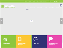 Tablet Screenshot of excelcareercollege.com